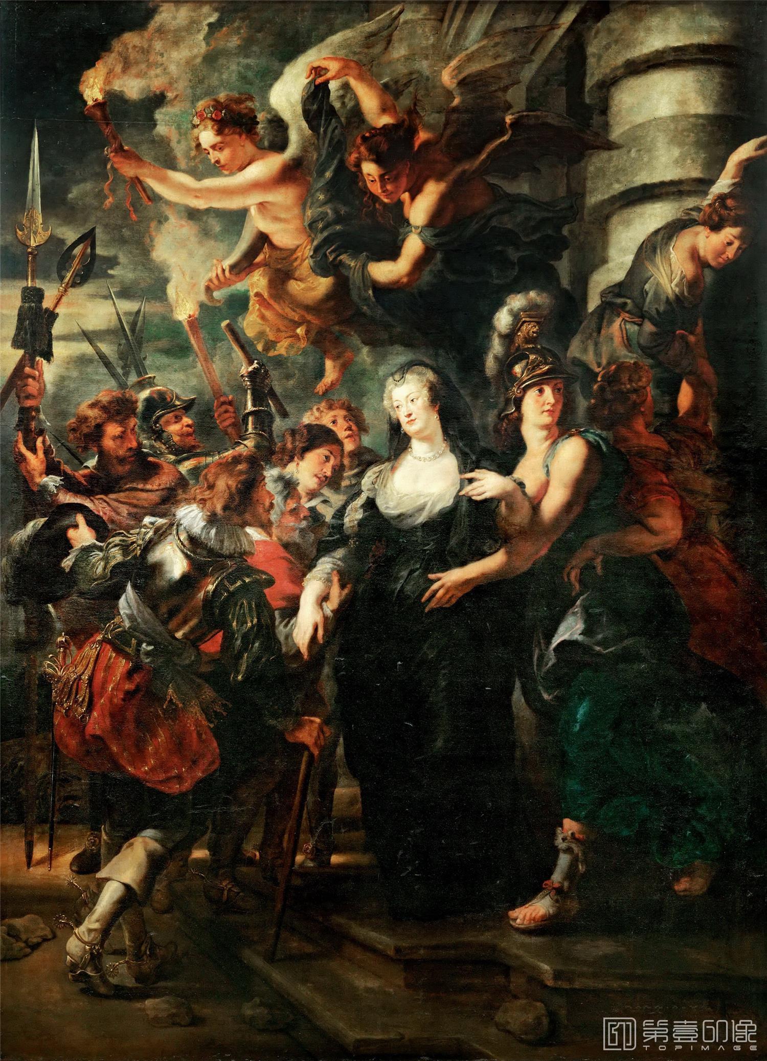 油画-卢浮宫-Peter Paul RubensMedici Cycle-1484